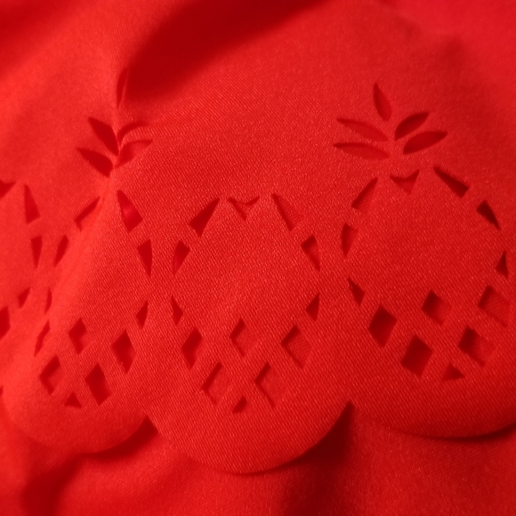 Womens Neon Red Seafolly one piece swimsuit - Picture 4 of 5